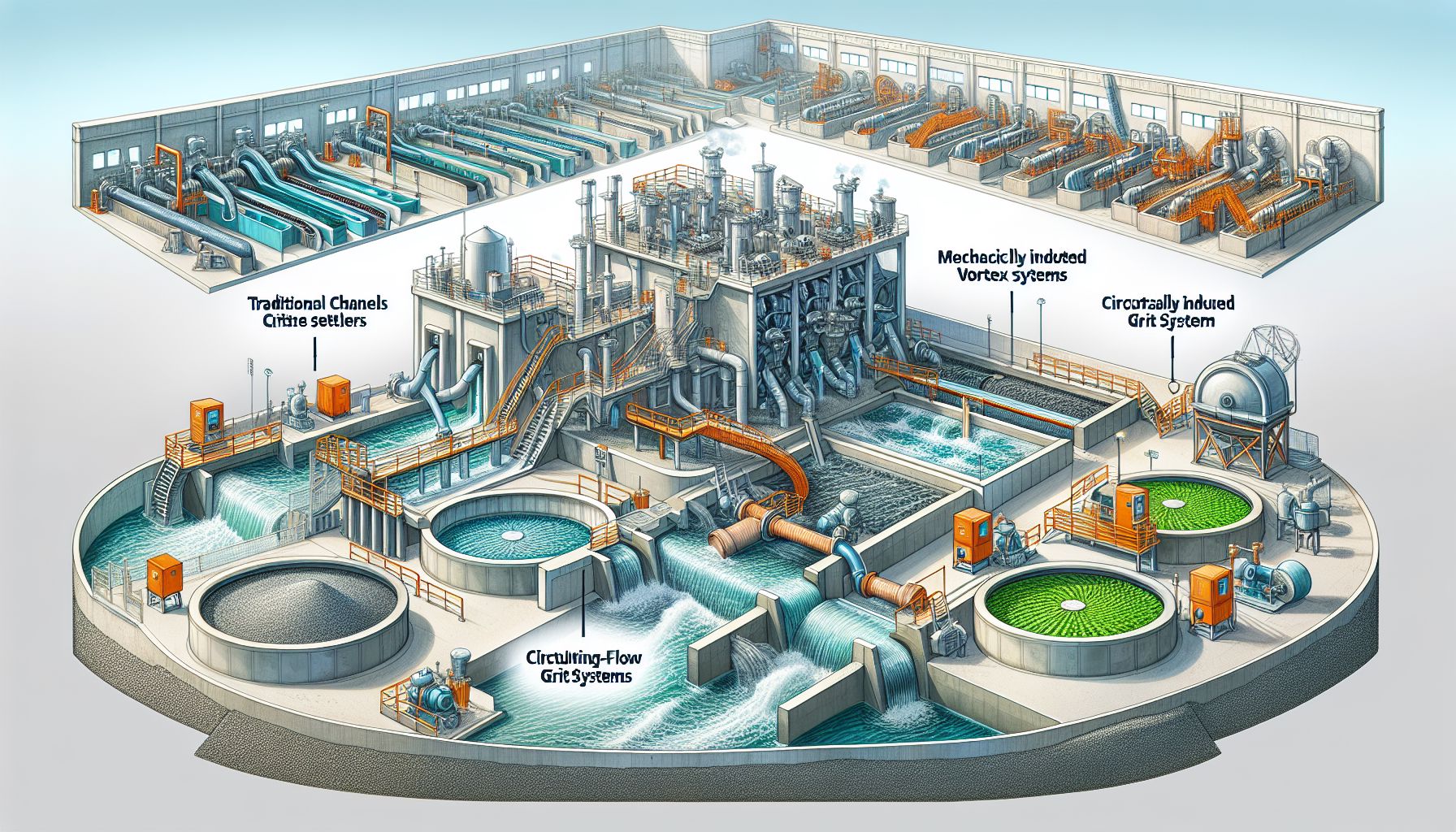 Selecting the right grit removal system for wastewater plants