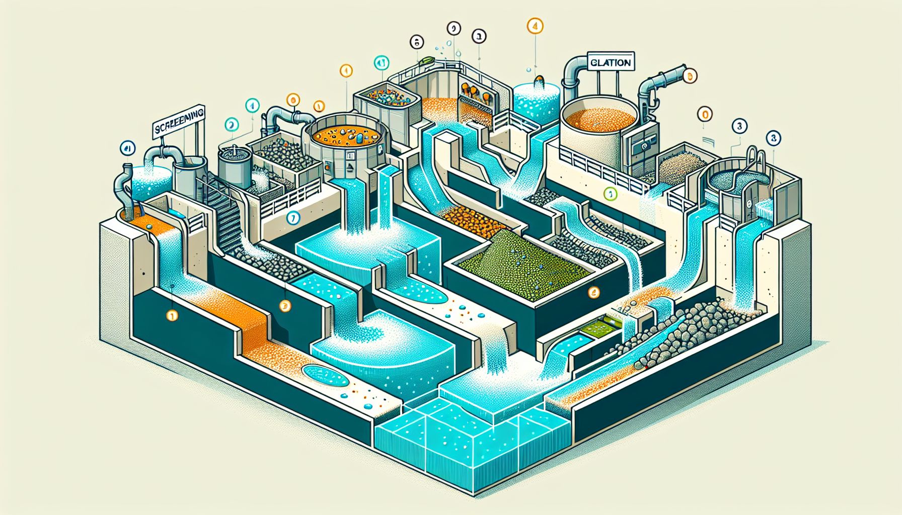 Understanding wastewater headworks layout and function